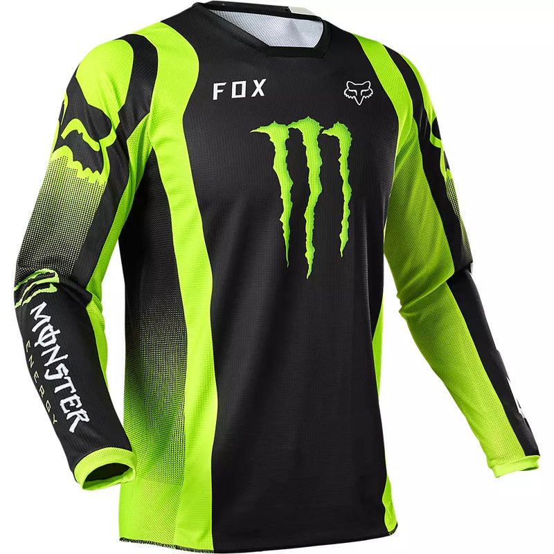 FOX Polera Moto 180 Monster Negro - Rideshop