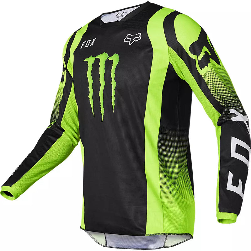 FOX Polera Moto 180 Monster Negro - Rideshop