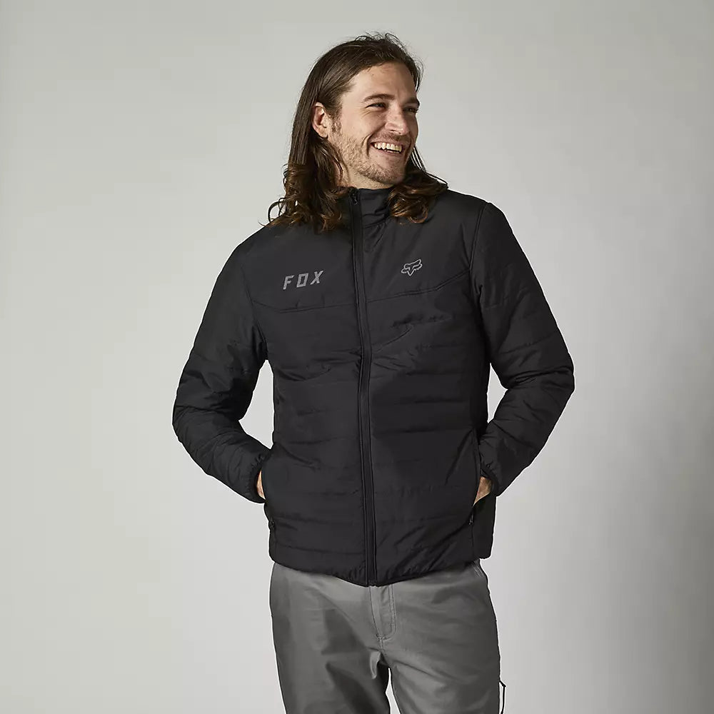 FOX Chaqueta Lifestyle Howell Puffy Negro - Rideshop
