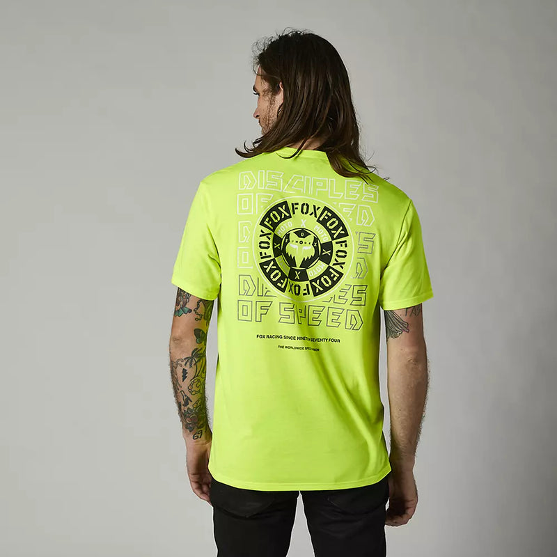 Polera Lifestyle Nobyl Amarillo Fox Racing - Rideshop