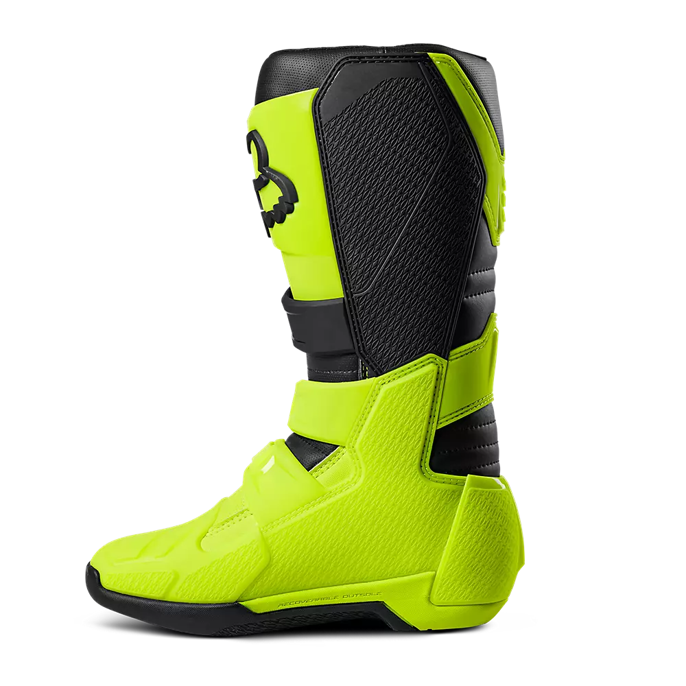 FOX Botas Moto Comp Amarillo - Rideshop