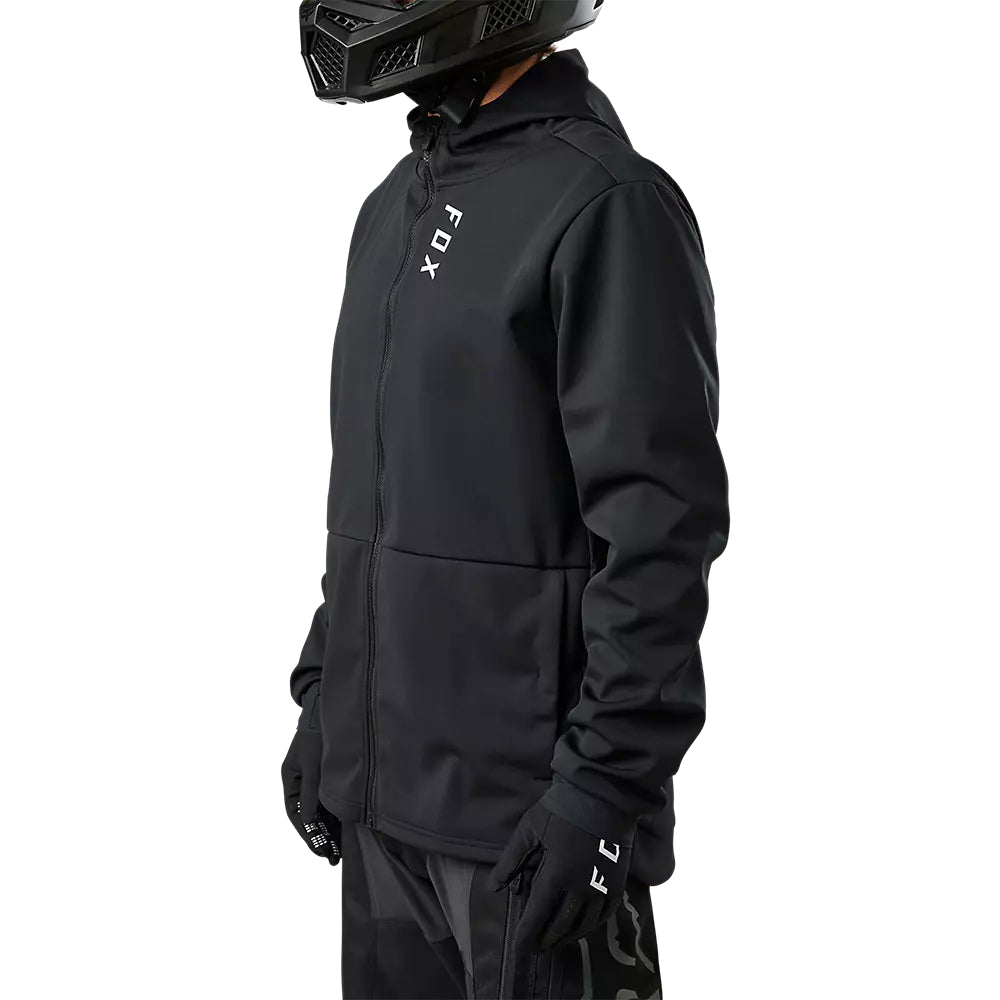 FOX Chaqueta Moto Defend Drive Windblock Zip Negro - Rideshop