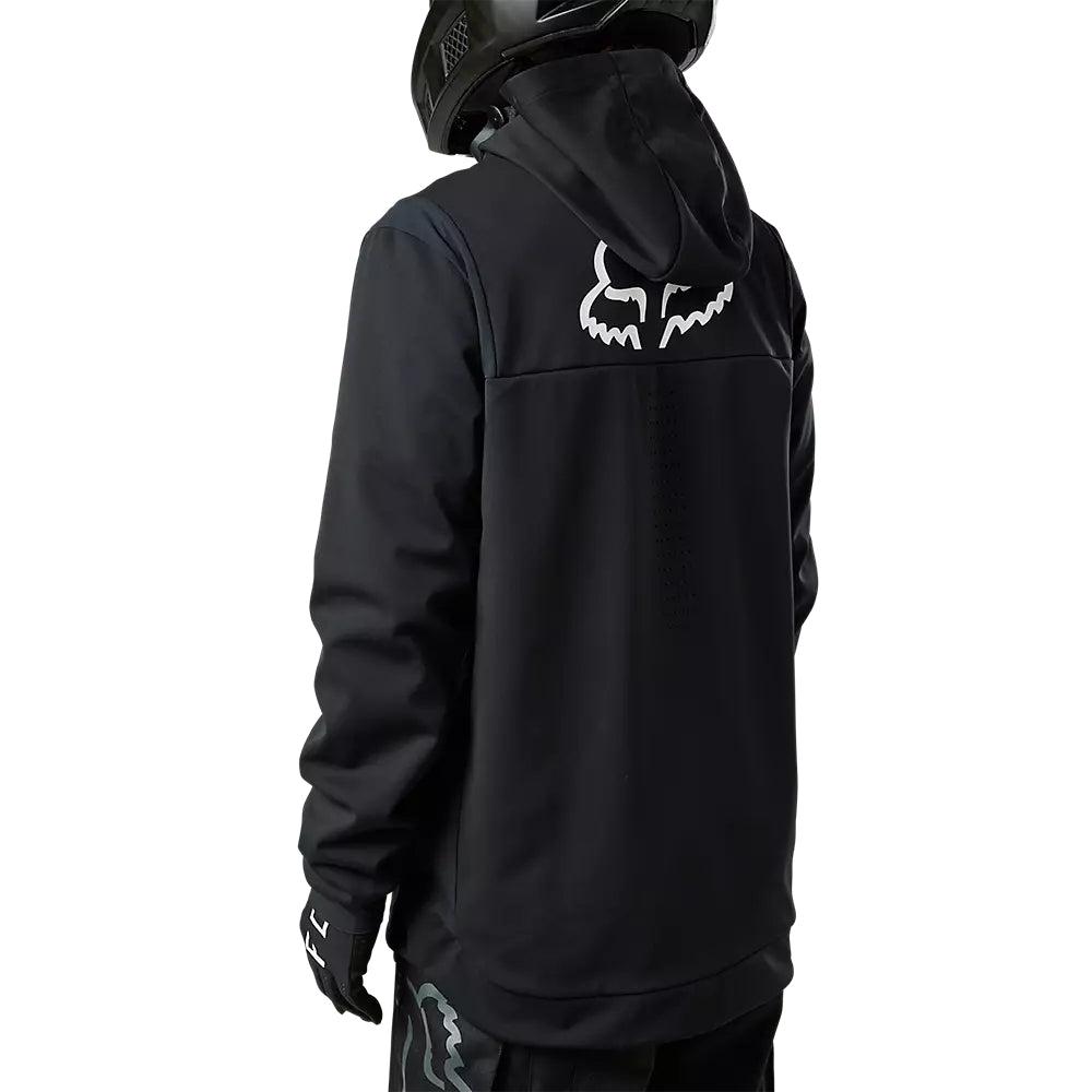 FOX Chaqueta Moto Defend Drive Windblock Zip Negro - Rideshop