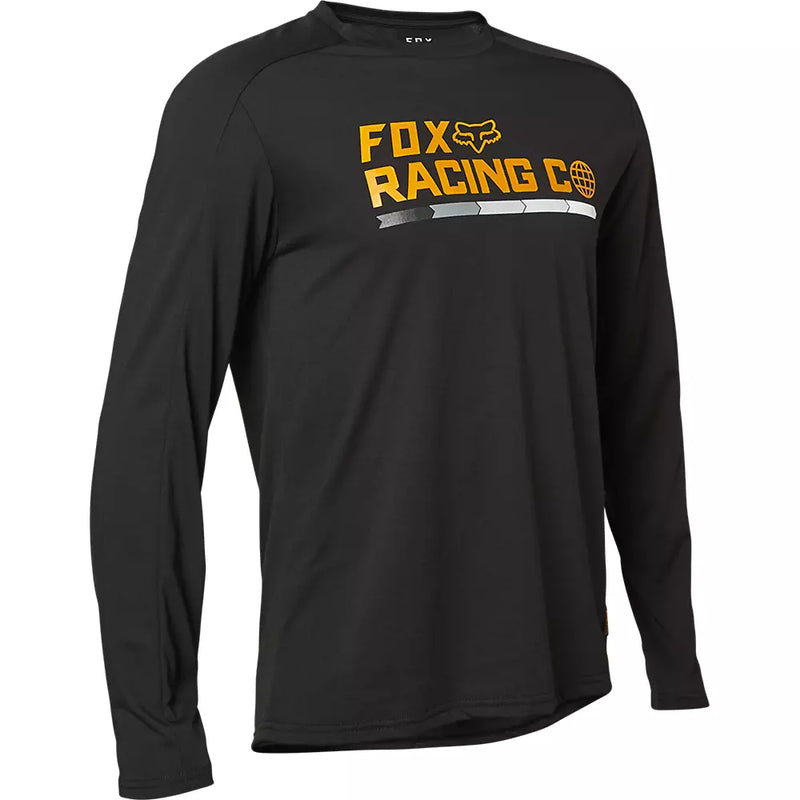 FOX Polera Bicicleta Ranger Drirelease® Race Co Negro - Rideshop