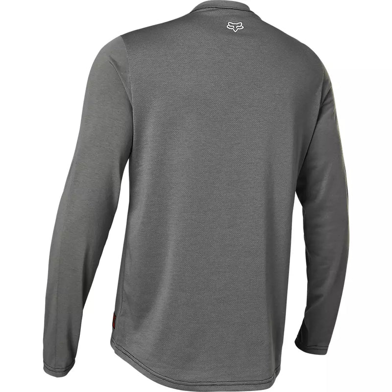 FOX Polera Bicicleta Ranger Drirelease® Race Co Gris - Rideshop