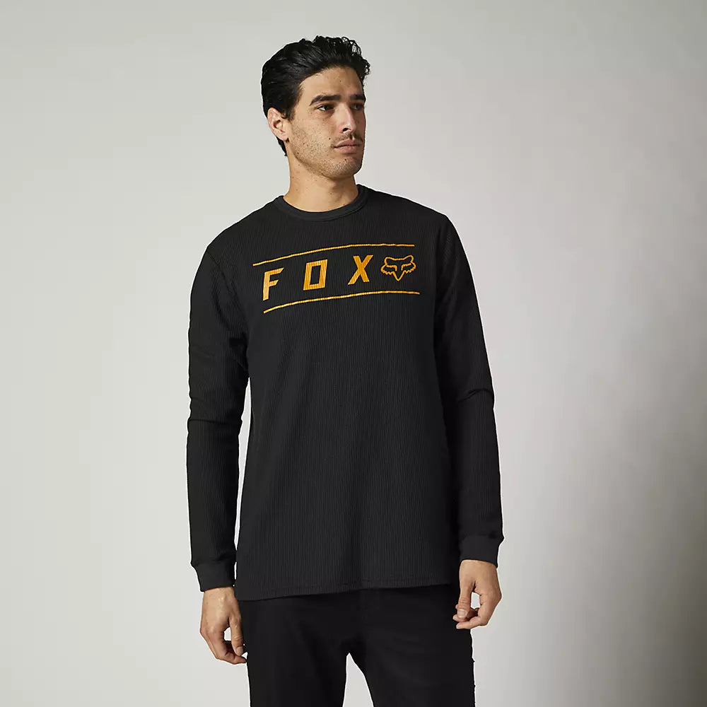Polera Lifestyle Manga Larga Pinnacle Negro Fox Racing - Rideshop