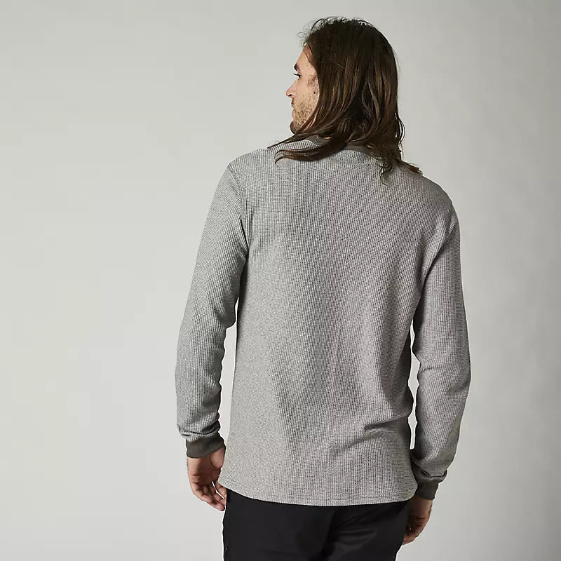 FOX Polera Lifestyle Manga Larga Pinnacle Gris - Rideshop
