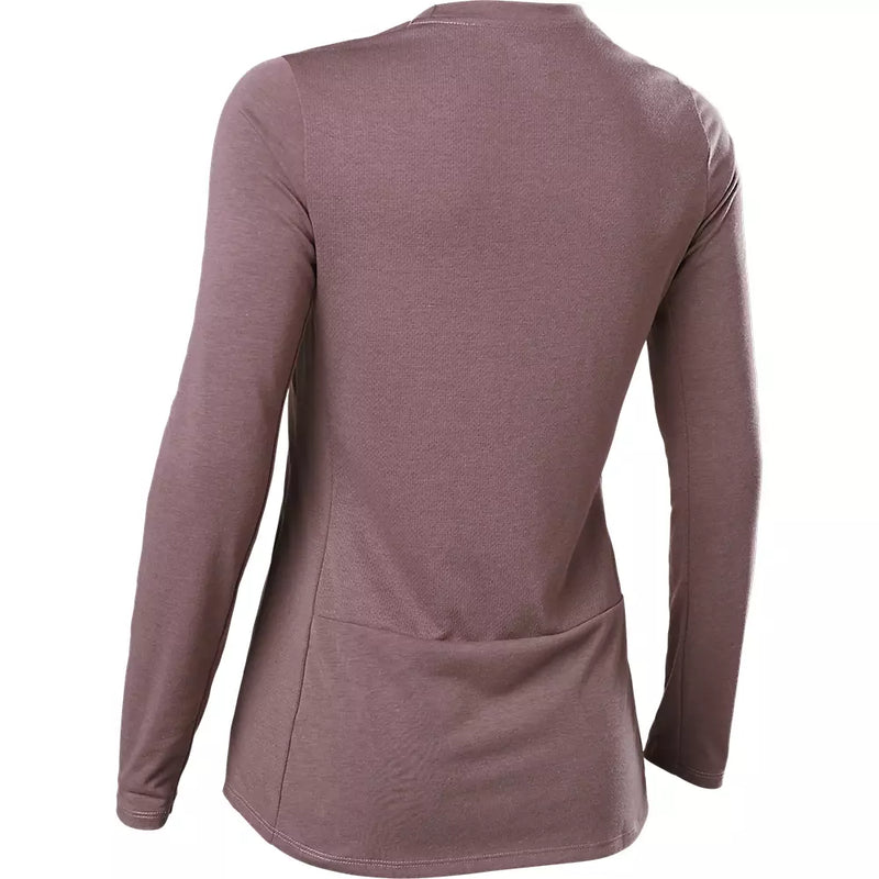 Fox Polera Bicicleta Mujer Ranger Drirelease® Morado - Rideshop