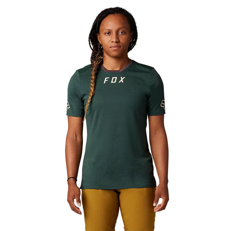 FOX Polera Bicicleta Mujer Defend Esmeralda - Rideshop