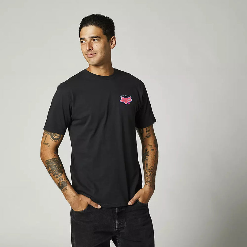 Polera Lifestyle Premium Brushed Negro Fox Racing - Rideshop