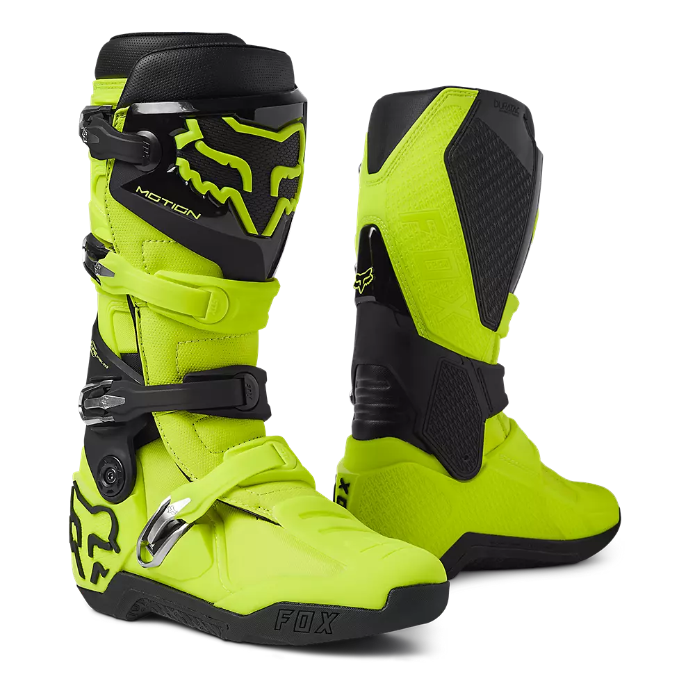 FOX Botas Moto Motion Amarillo - Rideshop