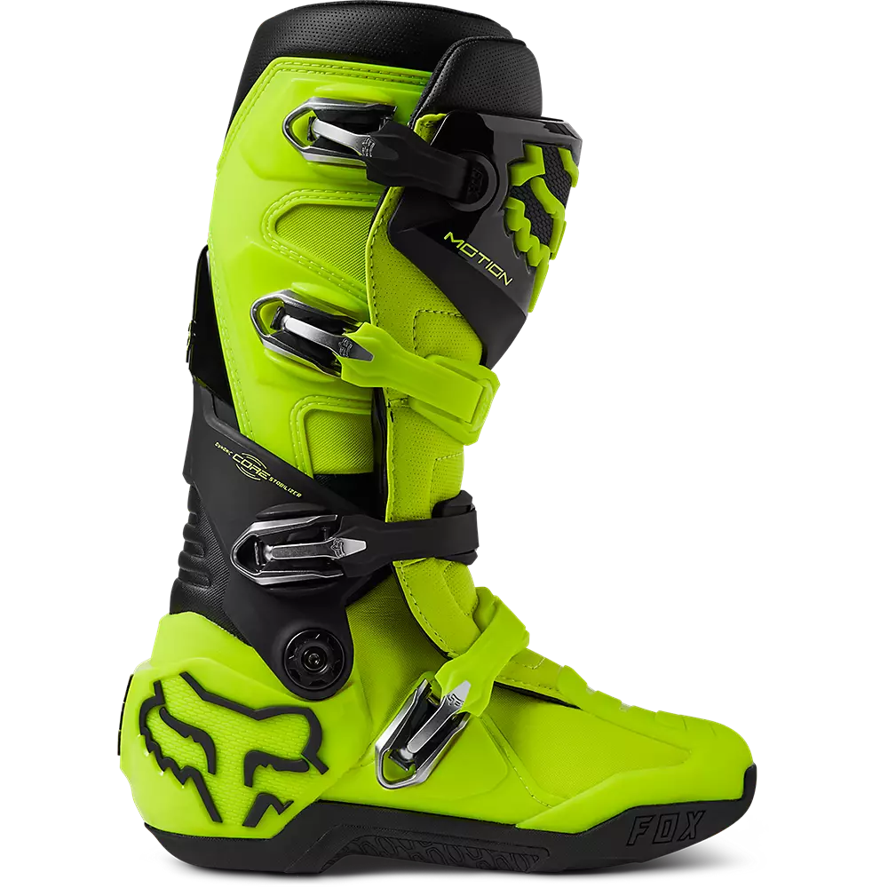 FOX Botas Moto Motion Amarillo - Rideshop
