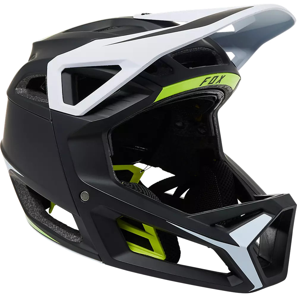 FOX Casco Bicicleta Proframe RS SUMYT Negro/Amarillo/Blanco - Rideshop