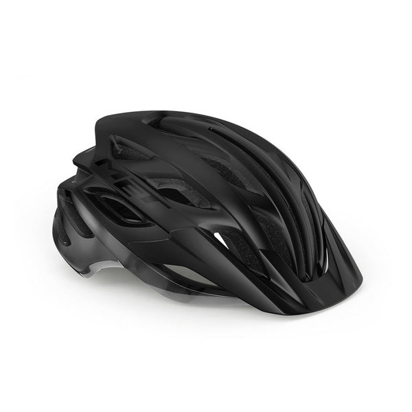 Met Casco de Bicicleta Veleno Black Matt Glossy - Rideshop