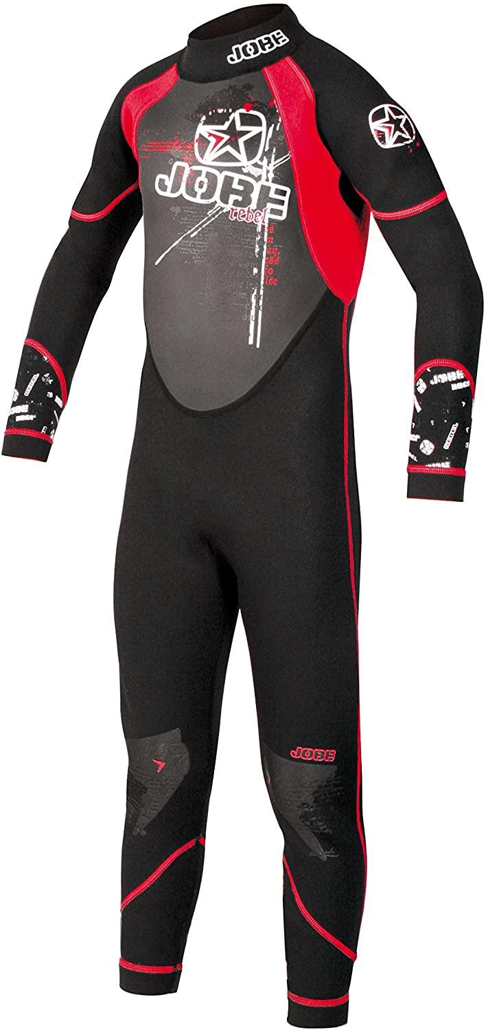 Jobe Traje Agua Largo Niños Rebel 3/2.5mm Rojo - Rideshop