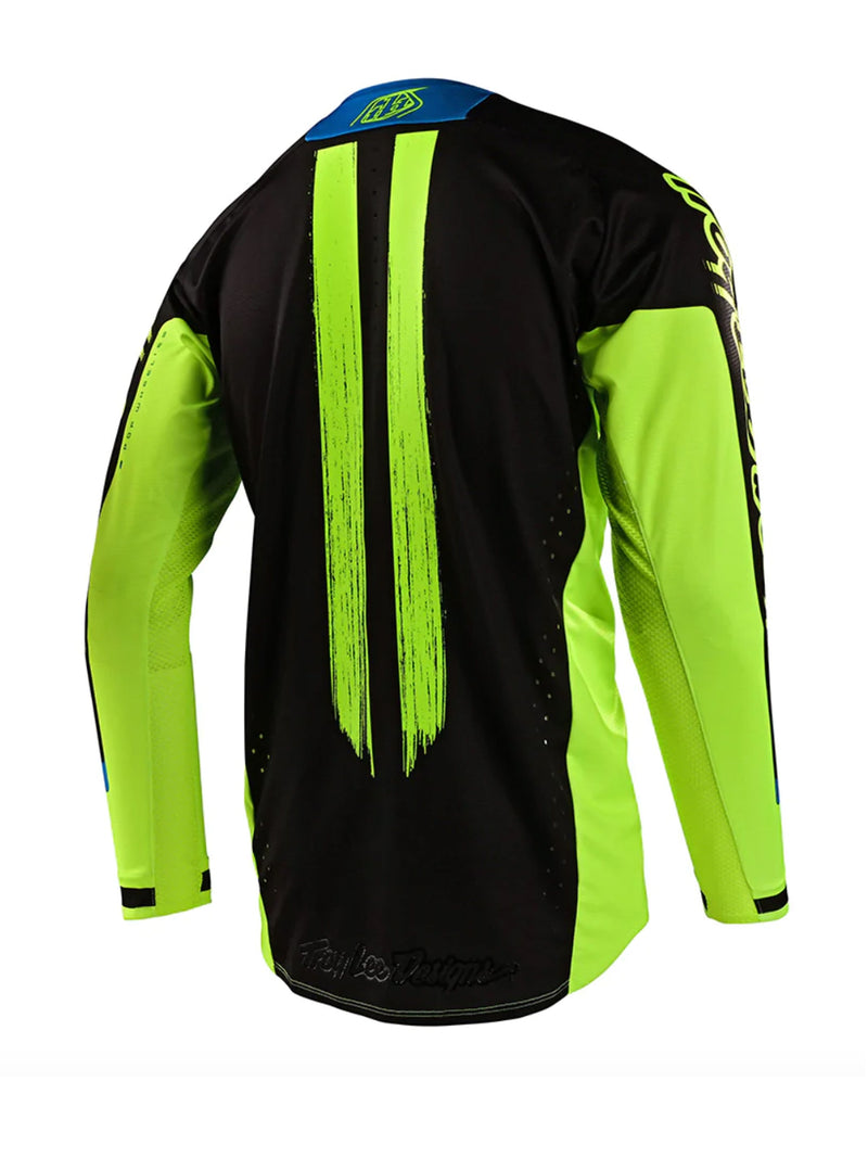 Troy Lee Designs Polera de Moto Se Pro Marker Negro / Amarillo - Rideshop