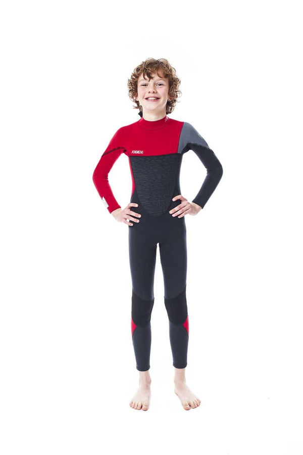 Jobe Traje Agua Niños Boston 3/2mm Largo Rojo - Rideshop