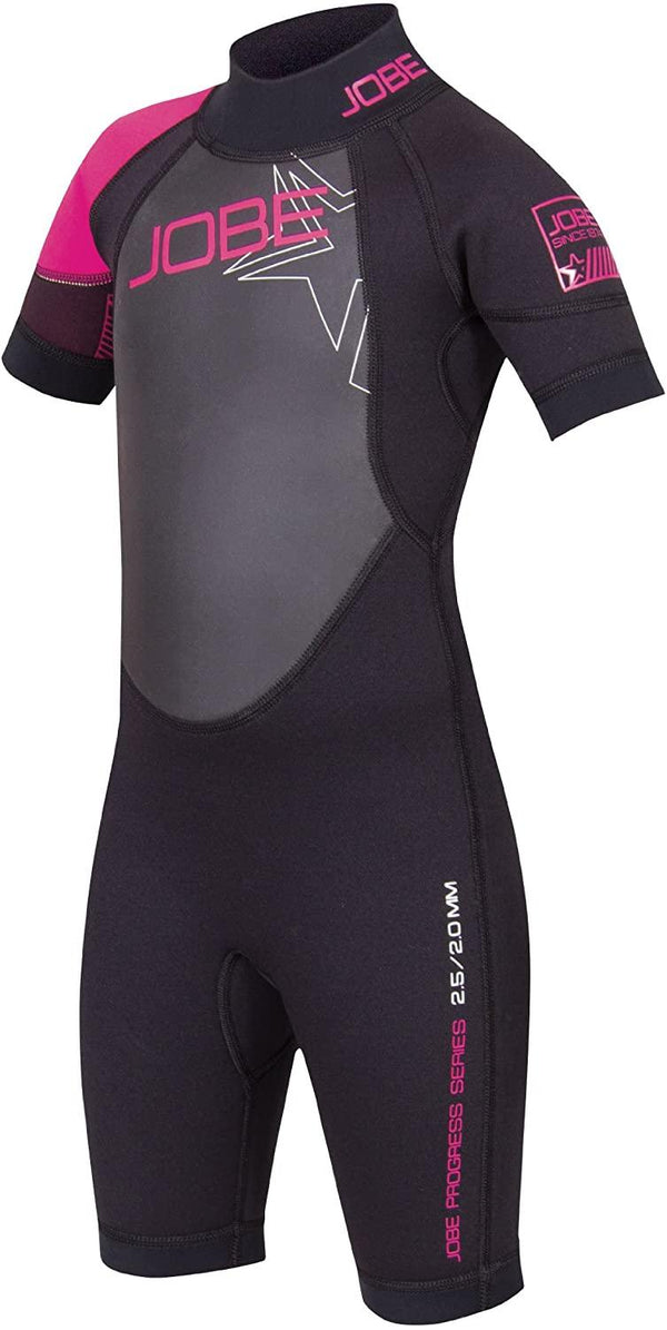 Jobe Traje Agua Progress Corto Neopreno 2.5/2.0mm Infantil Rosado - Rideshop