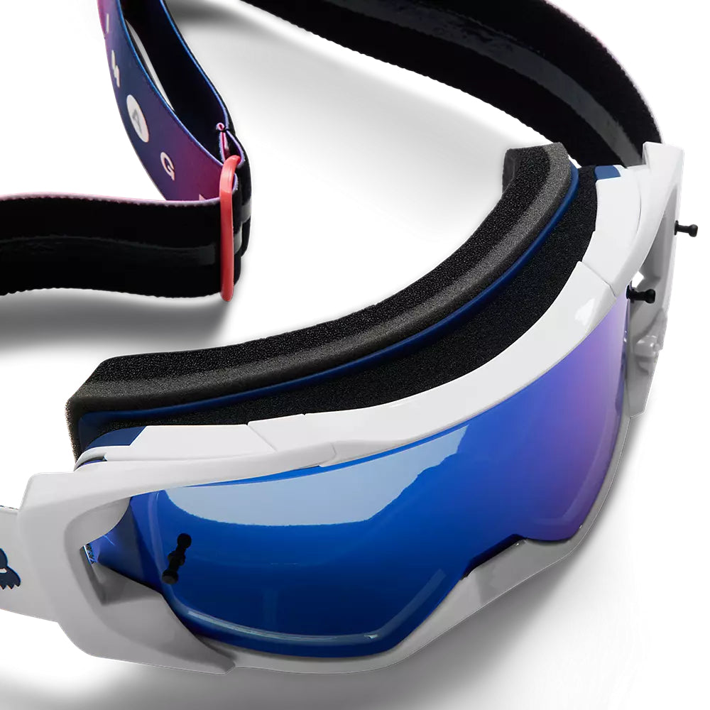 FOX Antiparra Moto Vue Ryvr Edicion Limitada Blanco/Azul/Rosado - Rideshop