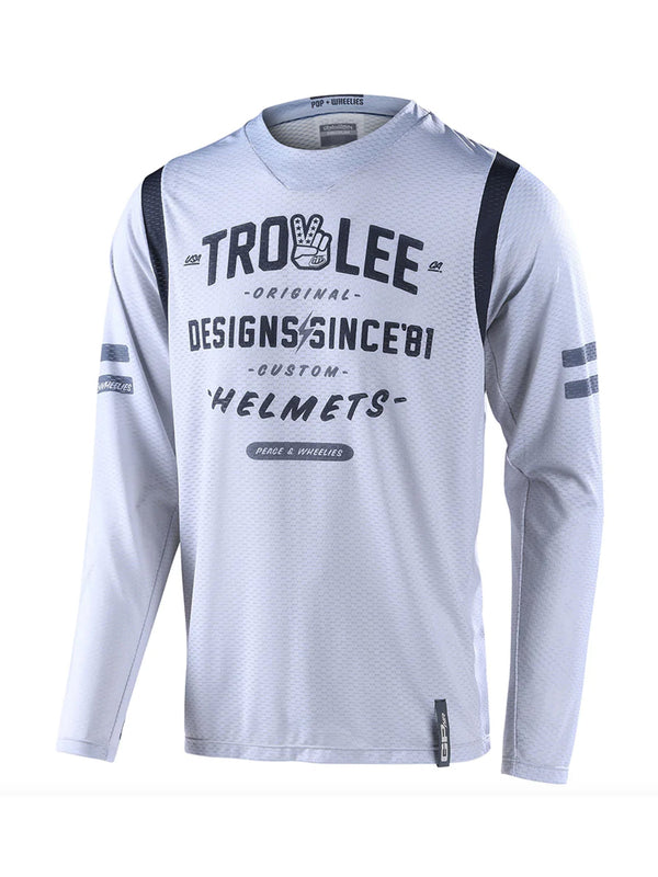 Troy Lee Designs Polera Gp Air Roll Out Gris - Rideshop