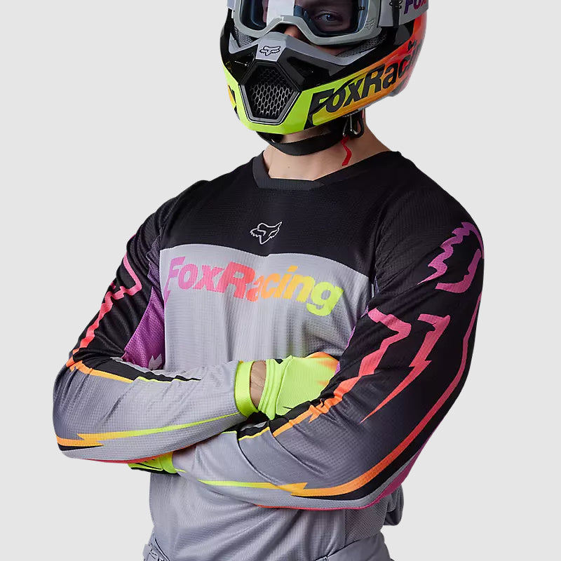 Polera Moto 180 Statk Gris Fox - Rideshop