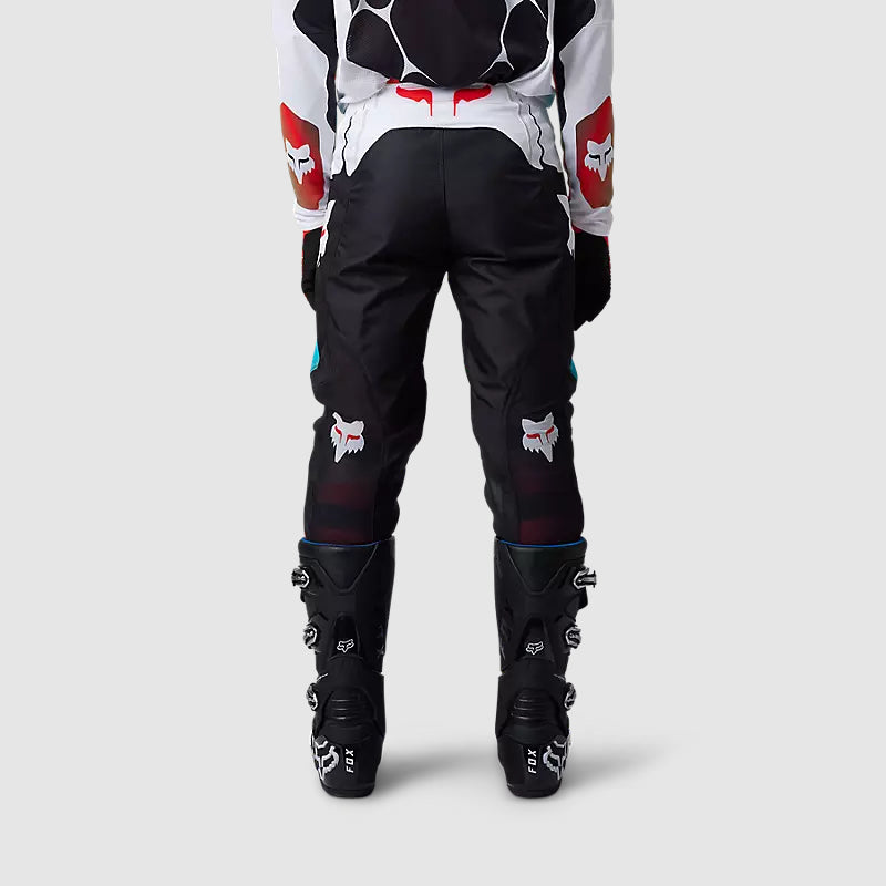 Pantalon Moto 360 Syz Negro/Blanco/Rojo Fox - Rideshop