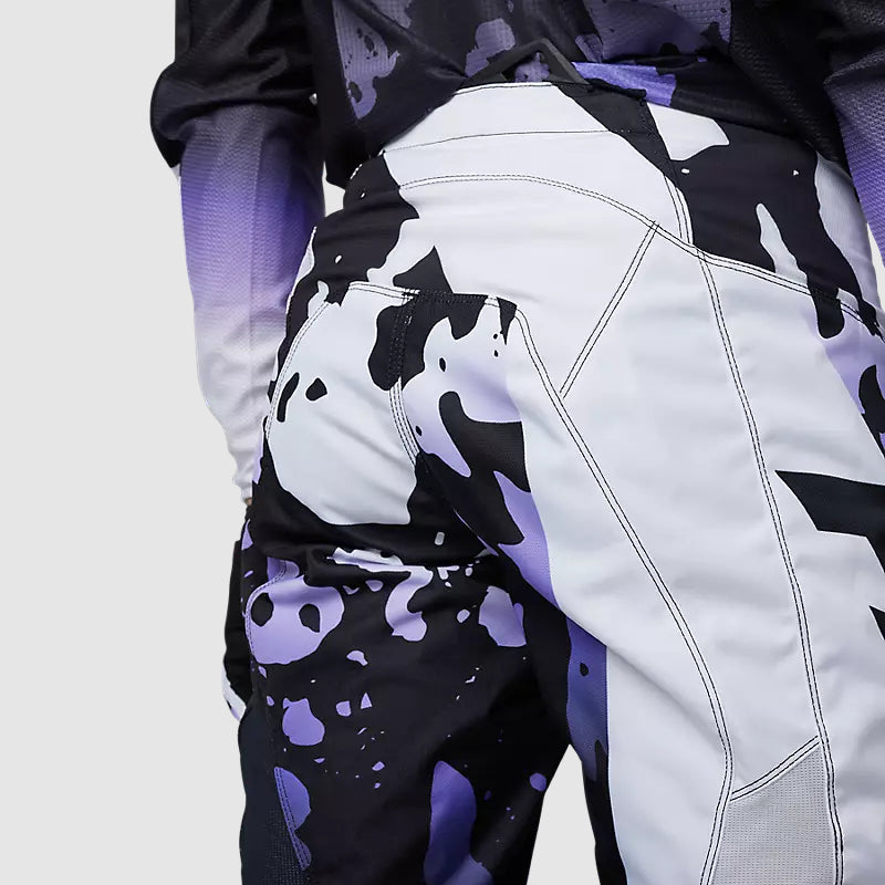 FOX Pantalon Moto 180 Morphic Blanco/Negro - Rideshop