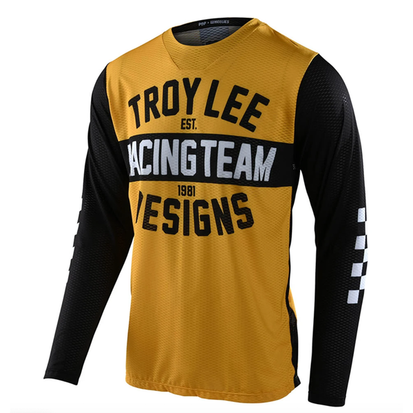 Polera Gp Air Team 81 Amarillo Troy Lee Designs - Rideshop