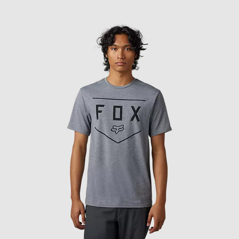 FOX Polera Lifestyle Shield Gris - Rideshop