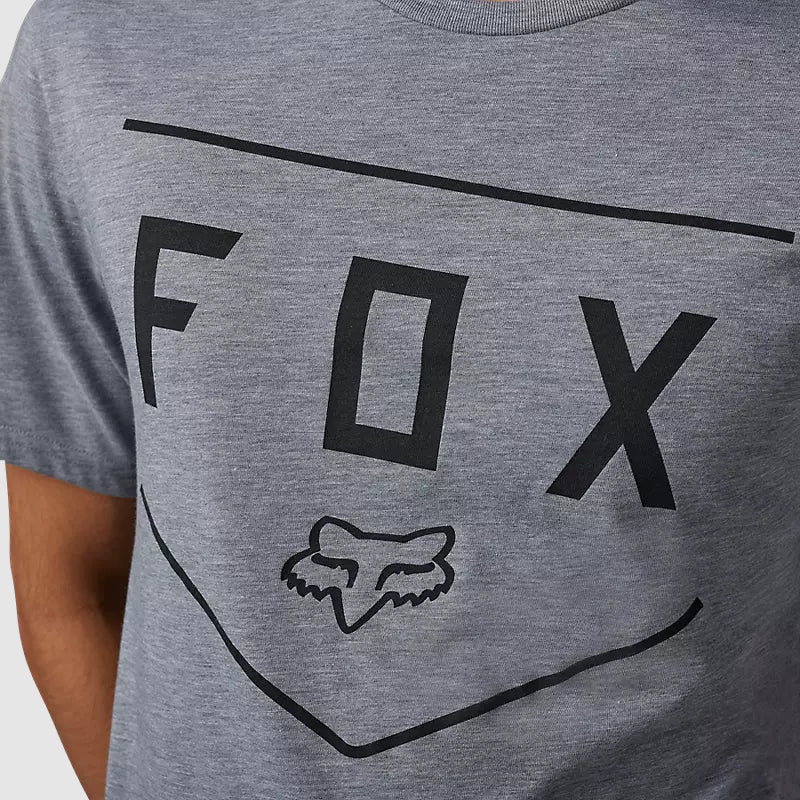 FOX Polera Lifestyle Shield Gris - Rideshop