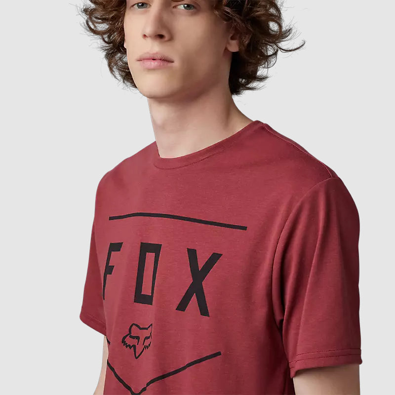 FOX Polera Lifestyle Shield Rojo - Rideshop