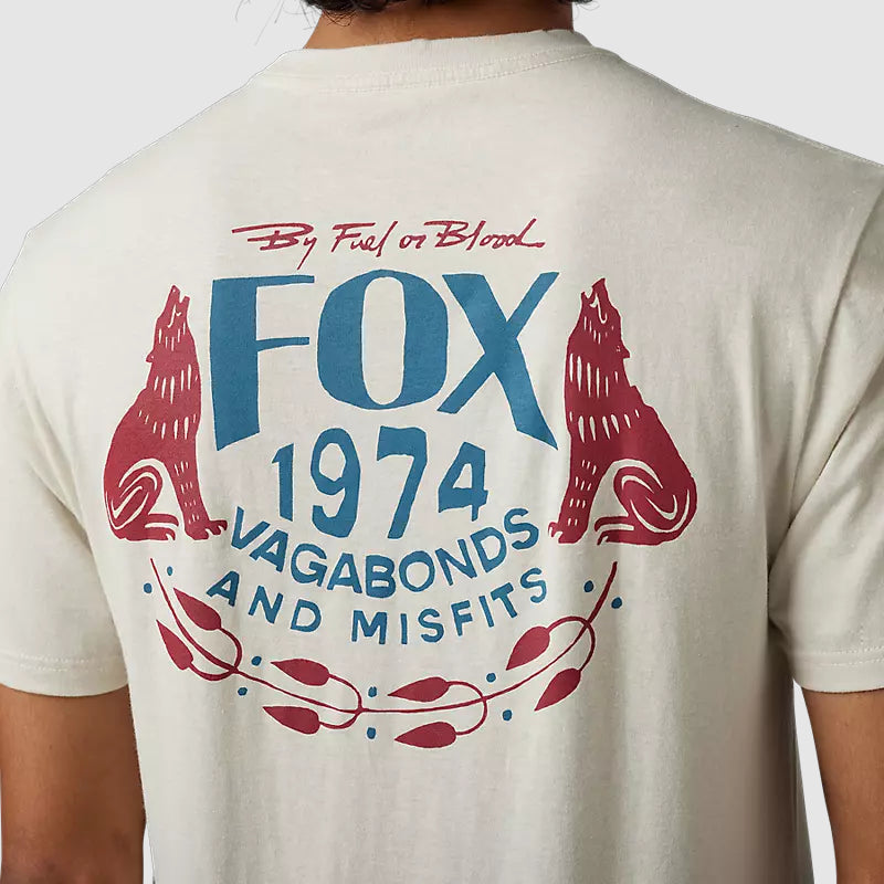 Polera Lifestyle Predominant Blanco Fox - Rideshop