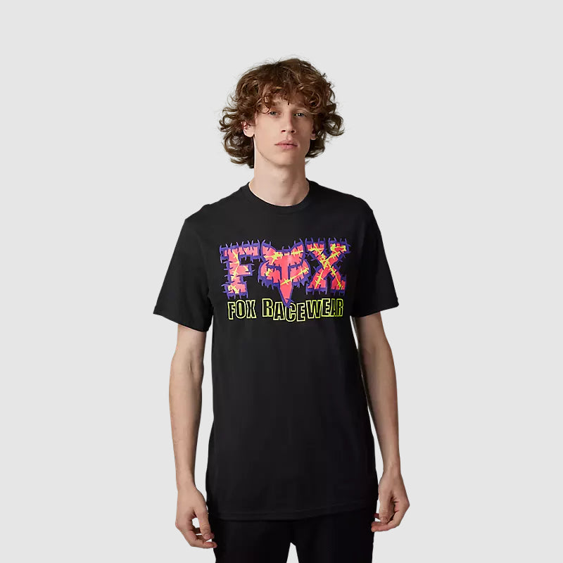 Polera Lifestyle Barb Wire II Negro Fox - Rideshop