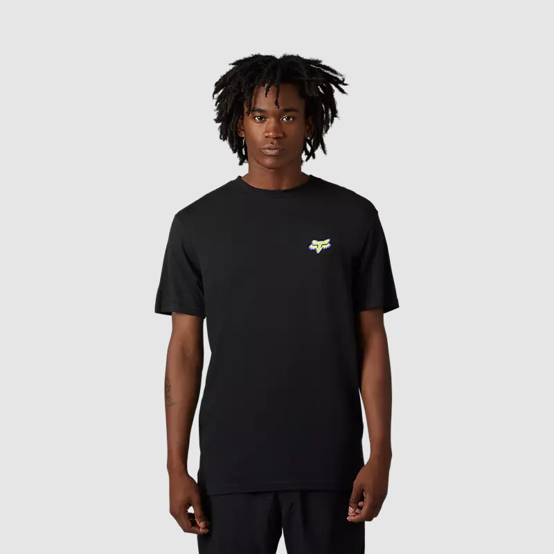 Polera Lifestyle Morphic Negro Fox - Rideshop