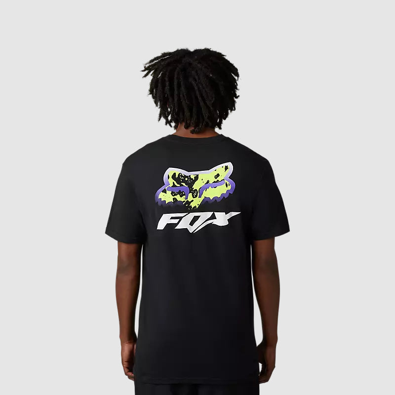 Polera Lifestyle Morphic Negro Fox - Rideshop