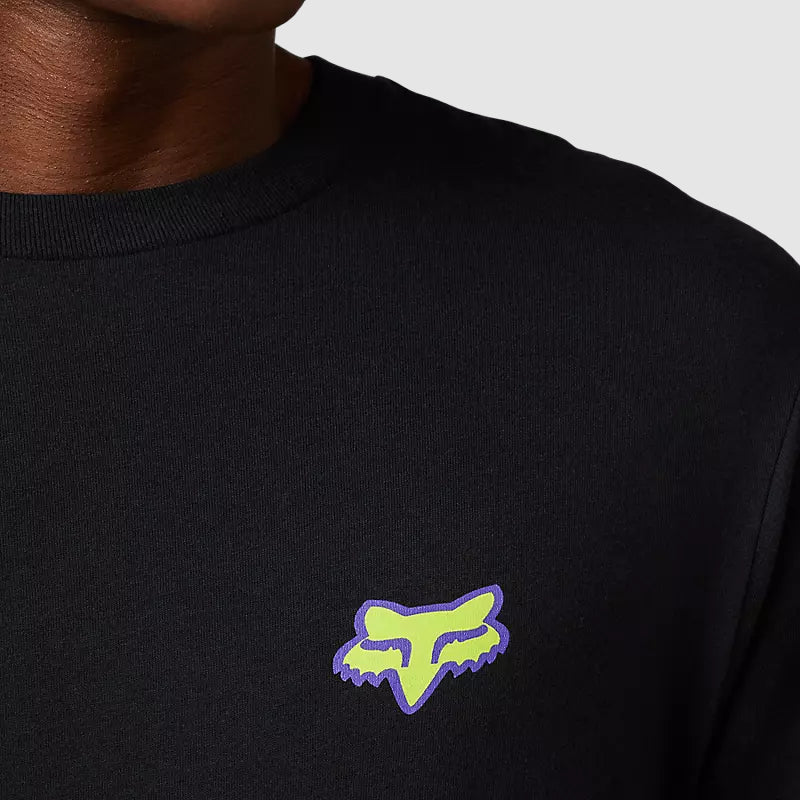 Polera Lifestyle Morphic Negro Fox - Rideshop