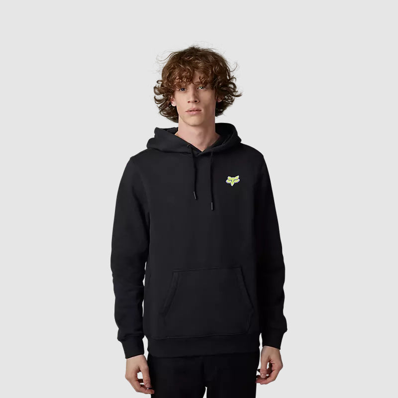 Poleron Lifestyle Morphic Pullover Negro Fox - Rideshop