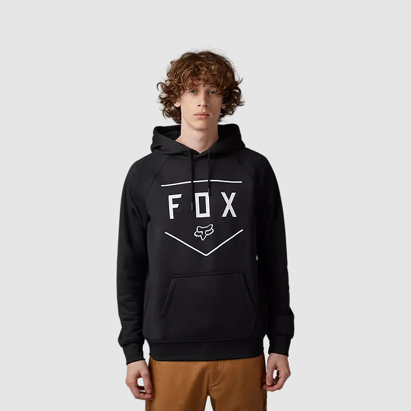 FOX Poleron Lifestyle Pullover Shield con Capucha Negro - Rideshop