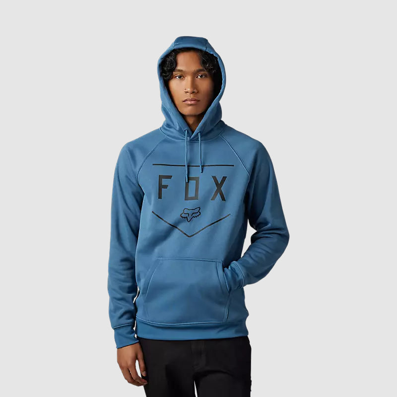 FOX Poleron Lifestyle Pullover Shield con Capucha Azul - Rideshop