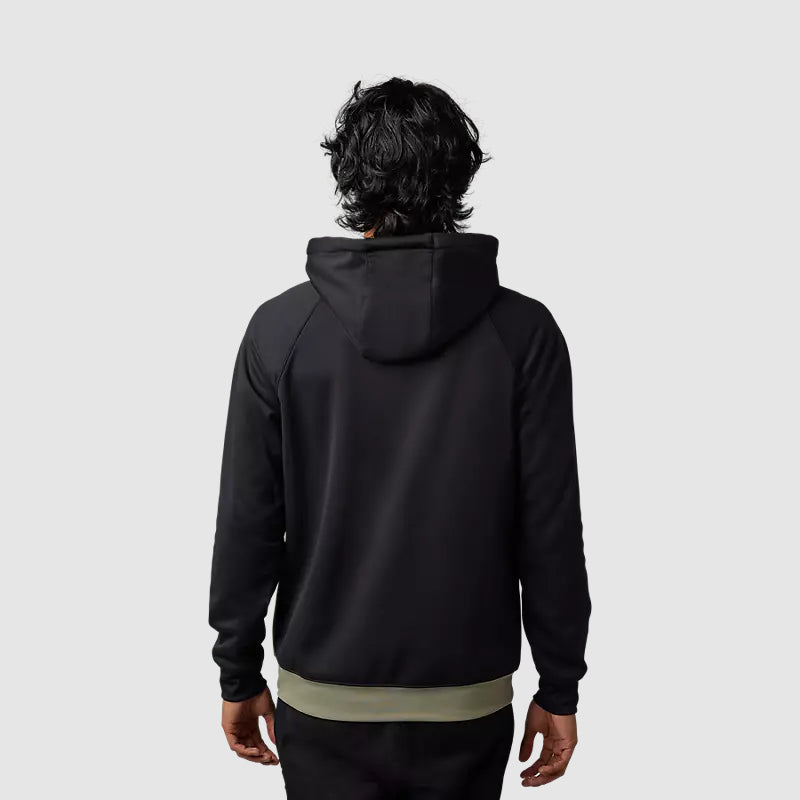 FOX Poleron Lifestyle Pullover Shield con Capucha Negro/Cafe - Rideshop