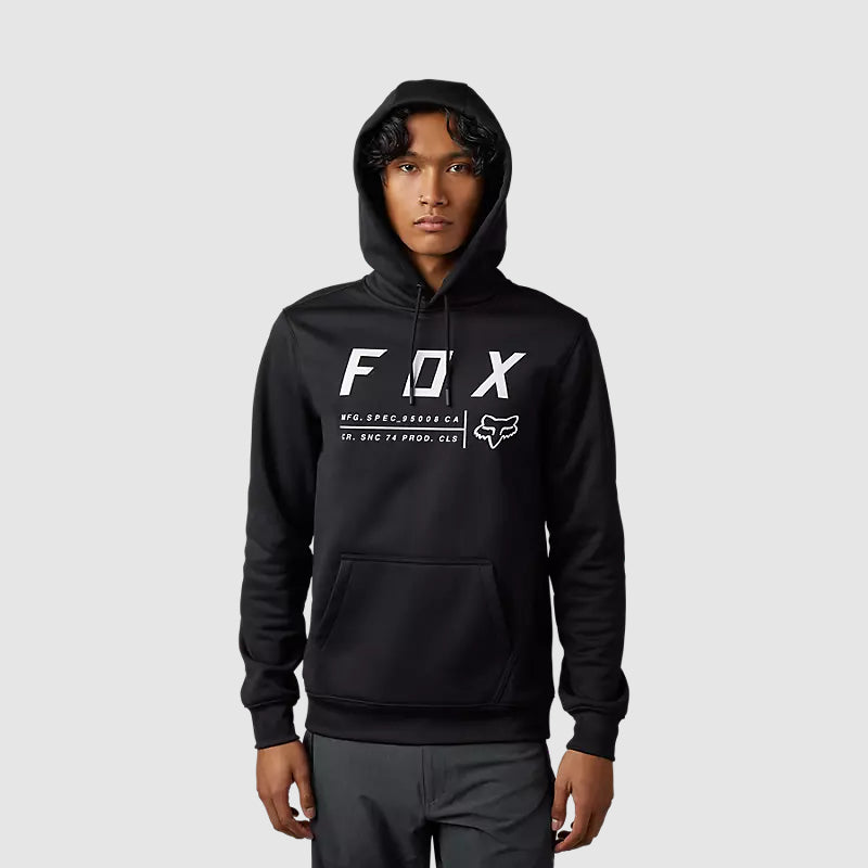 FOX Poleron Lifestyle Non Stop con Capucha Negro - Rideshop