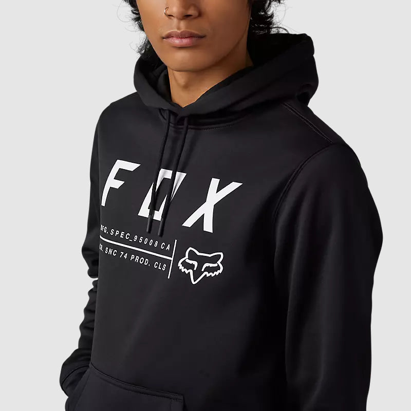 FOX Poleron Lifestyle Non Stop con Capucha Negro - Rideshop