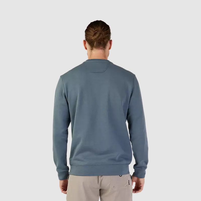 Poleron Lifestyle Level Up Azul Acero Fox - Rideshop