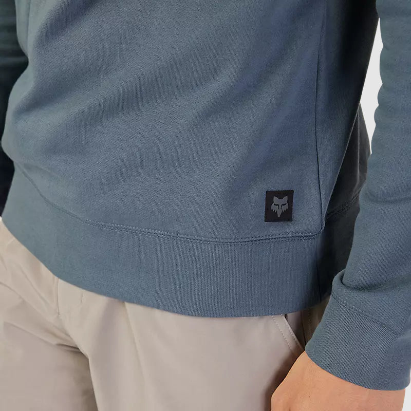 Poleron Lifestyle Level Up Azul Acero Fox - Rideshop