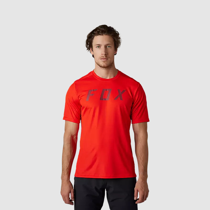 FOX Polera Bicicleta Ranger Moth Race Rojo - Rideshop