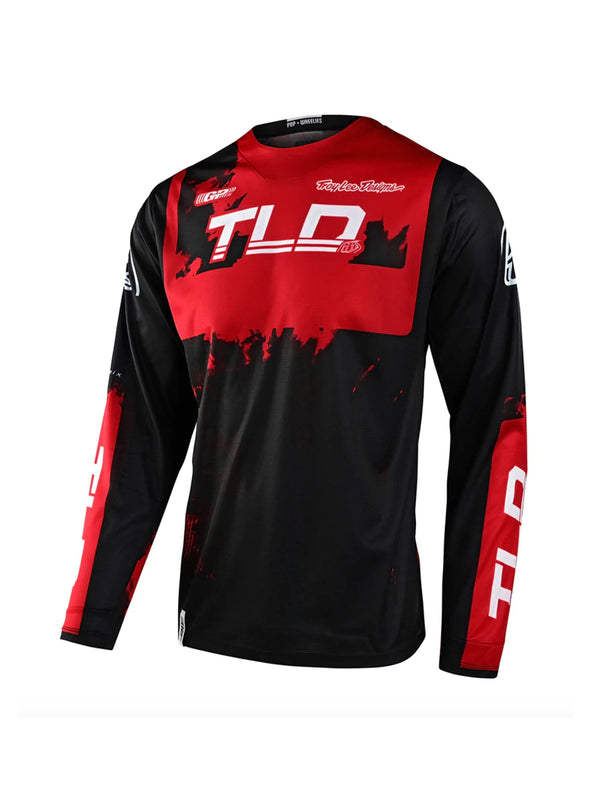 Troy Lee Designs Polera de Moto GP Astro Rojo / Negro - Rideshop