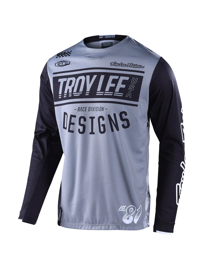 Troy Lee Designs Polera Gp Race 81 Gris - Rideshop