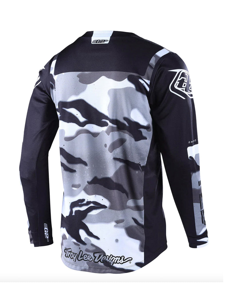 Troy Lee Designs Polera Gp Brazen Camo Gris - Rideshop