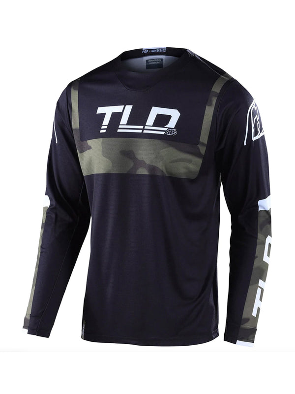 Troy Lee Designs Polera GP Brazen Camo Army Green - Rideshop