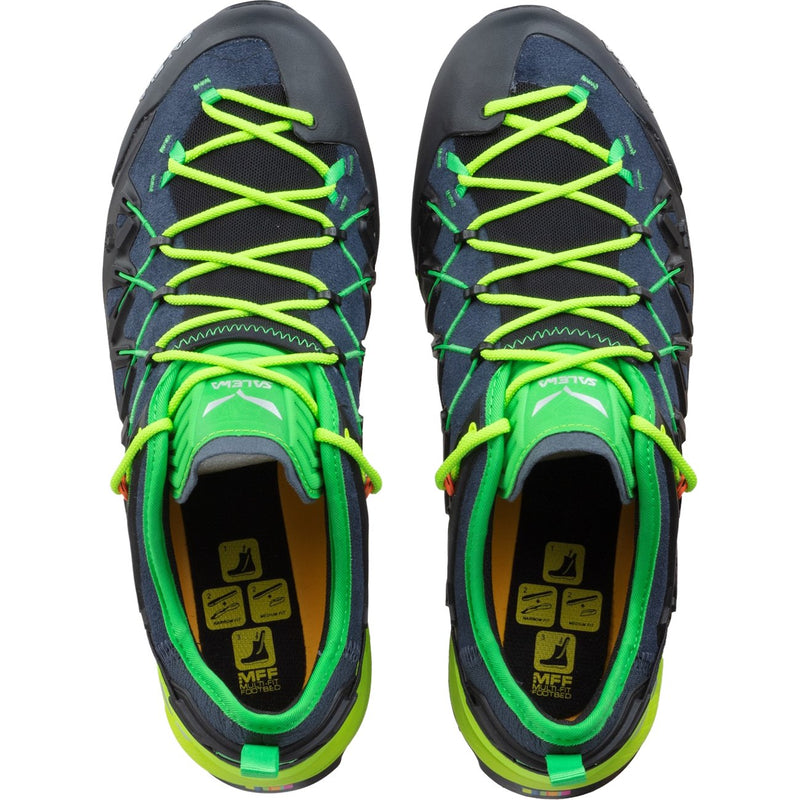 Zapatillas Ms Wildfire Edge Ombre Blue/Fluo Yellow Salewa - Rideshop